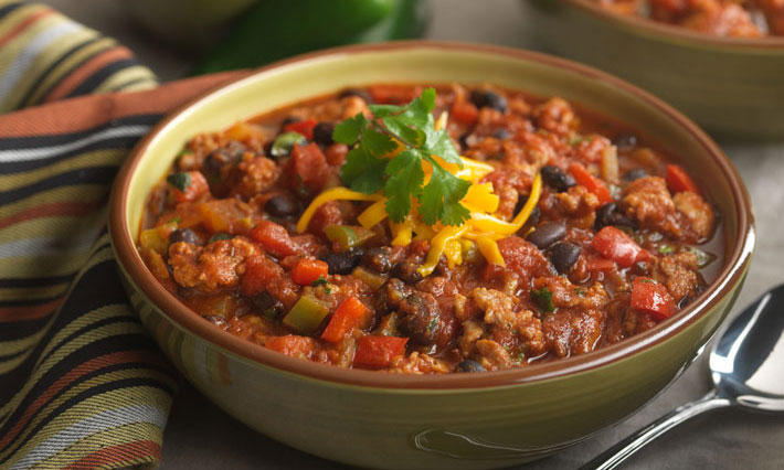 Chili à l’italienne avec chorizo