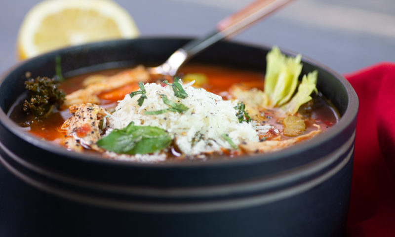 Leftover Thanksgiving Turkey Soup