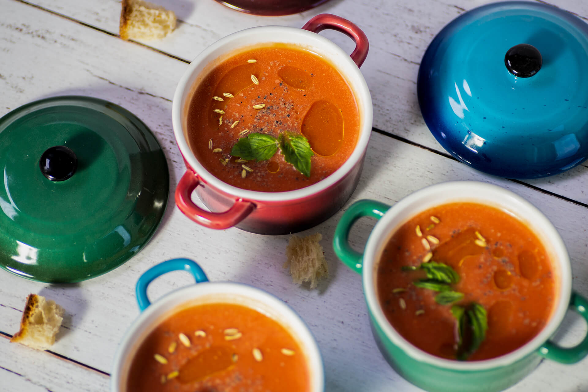 Vegan Spicy Tomato Soup