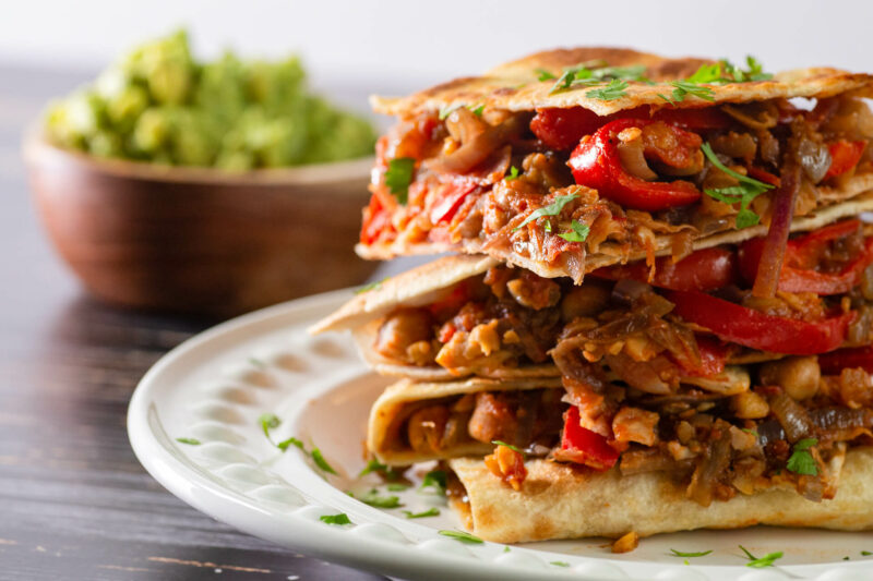 AWC Vegan Quesadillas