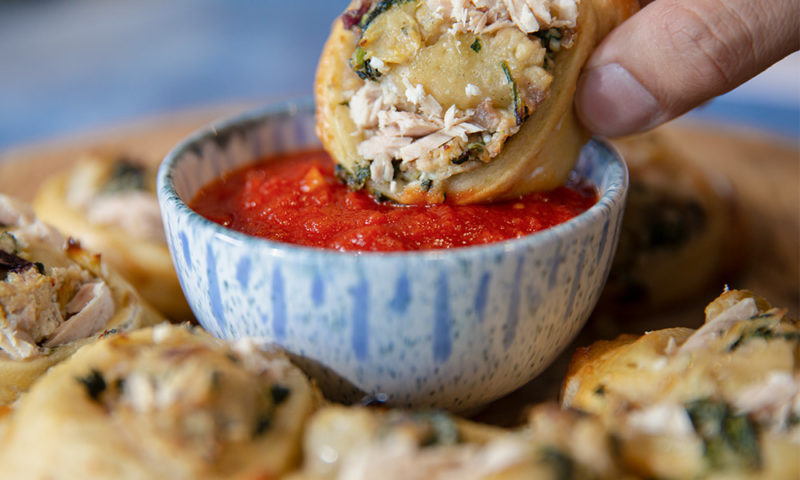 Oceans Authentica Baked Tuna Ricotta and Spinach Pinwheels 2