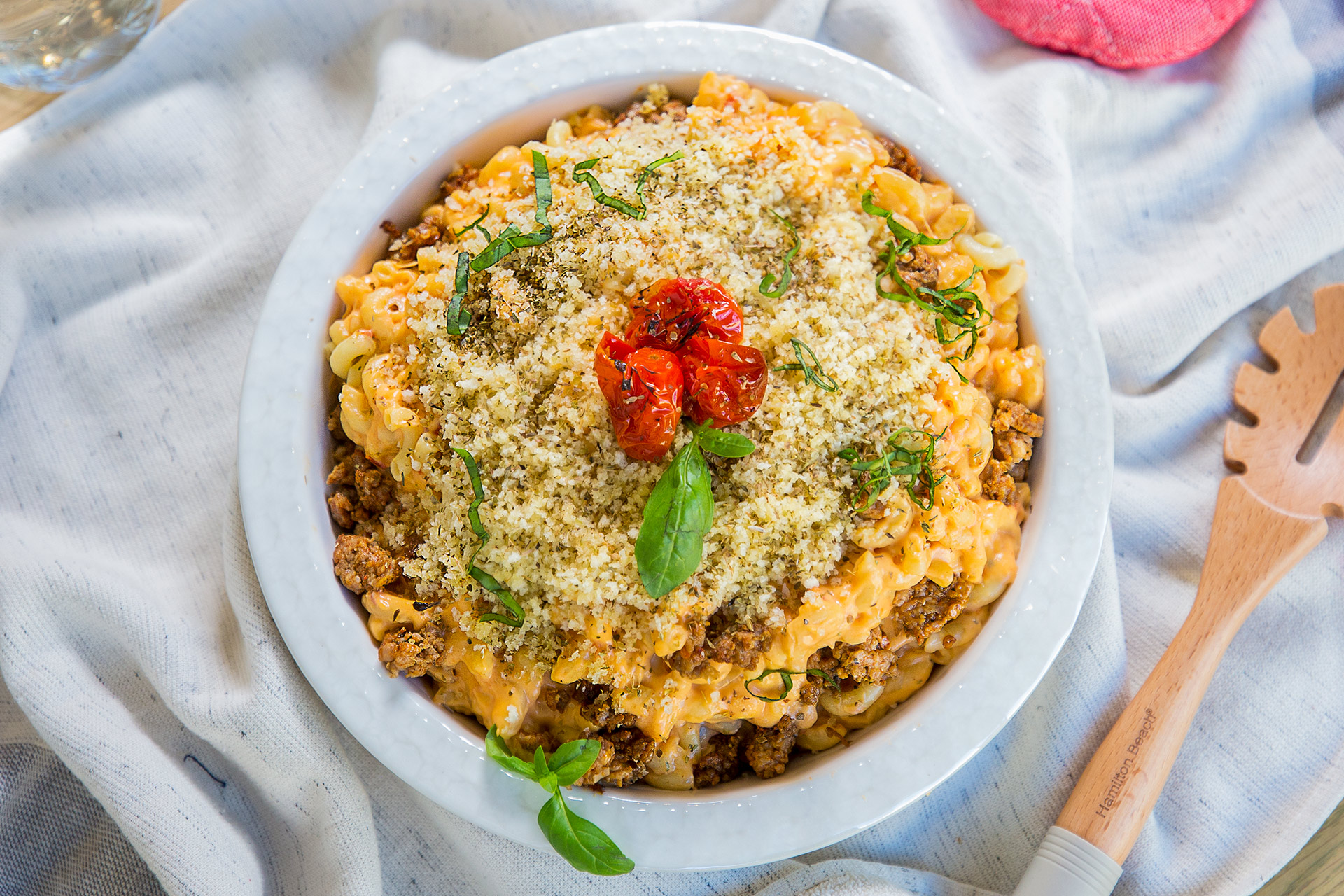 Baked Tomato Mac N’ Cheese