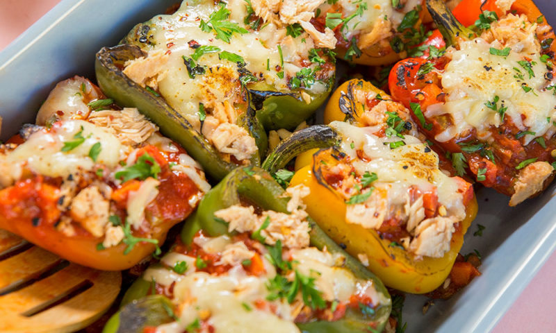 Gold Seal Authentica Salmon Stuffed Peppers