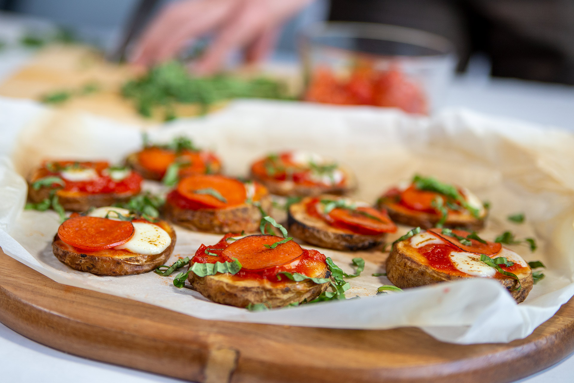 Pizza Baked Potatoes