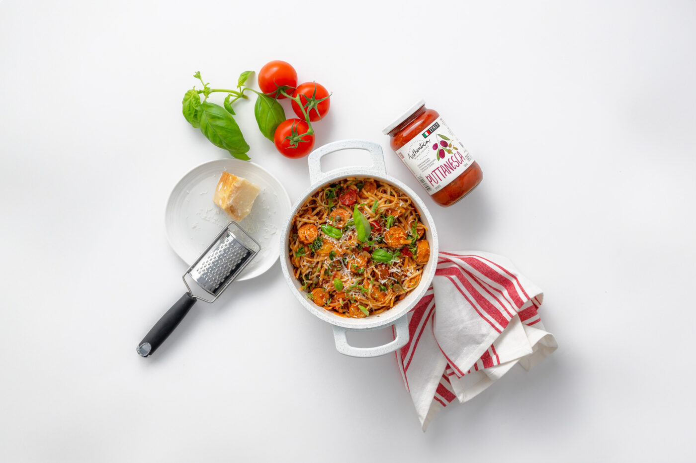 Authentica One Pot Pasta Puttanesca Sauce bannerAuthentica